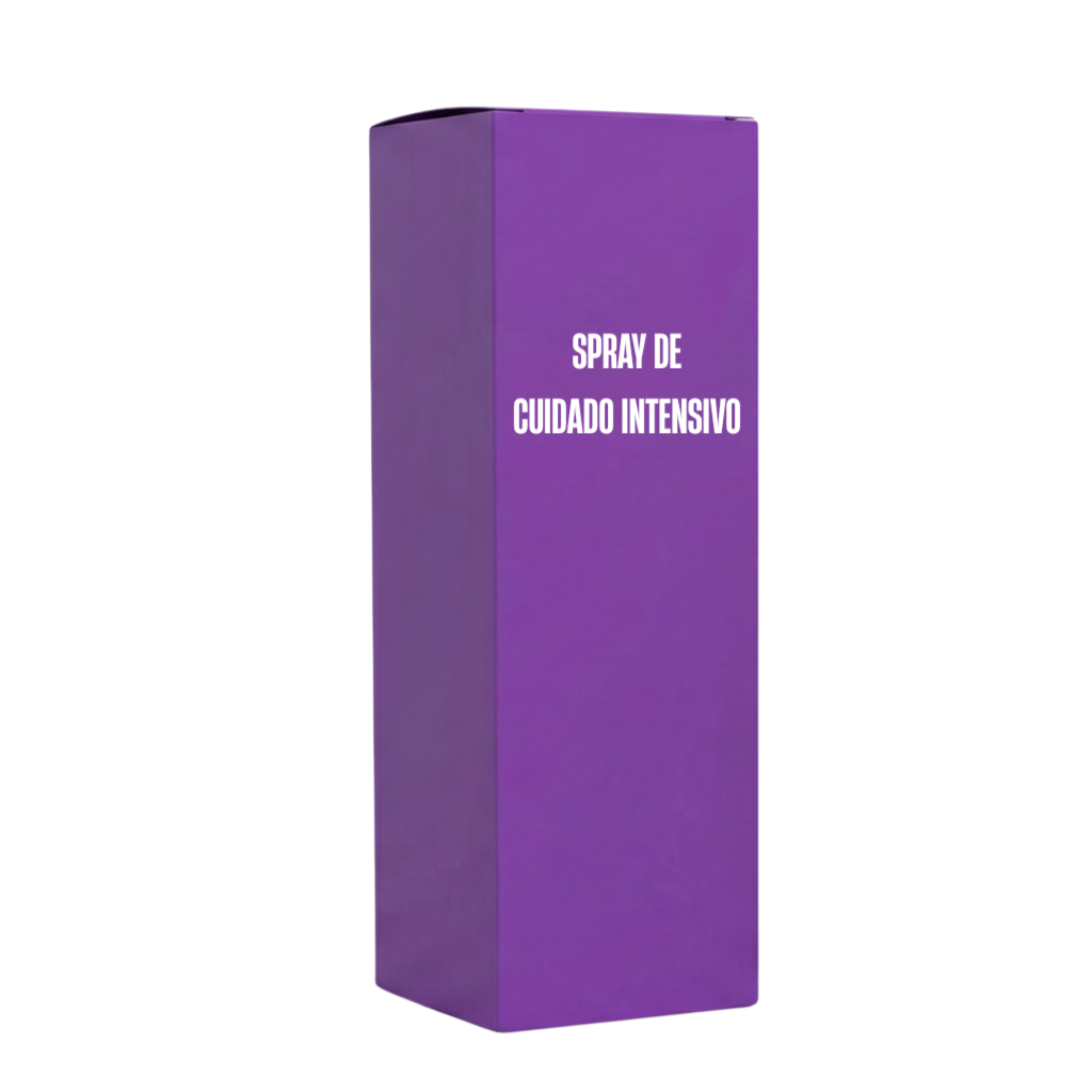 Envase de Spray de cuidado intensivo, ideal para mantener el pelaje de tu mascota limpio y suave.