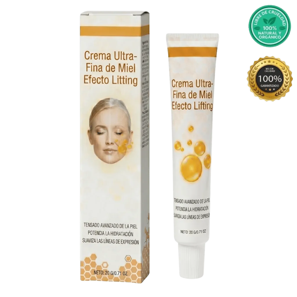 Crema reafirmante de miel ultra-fina