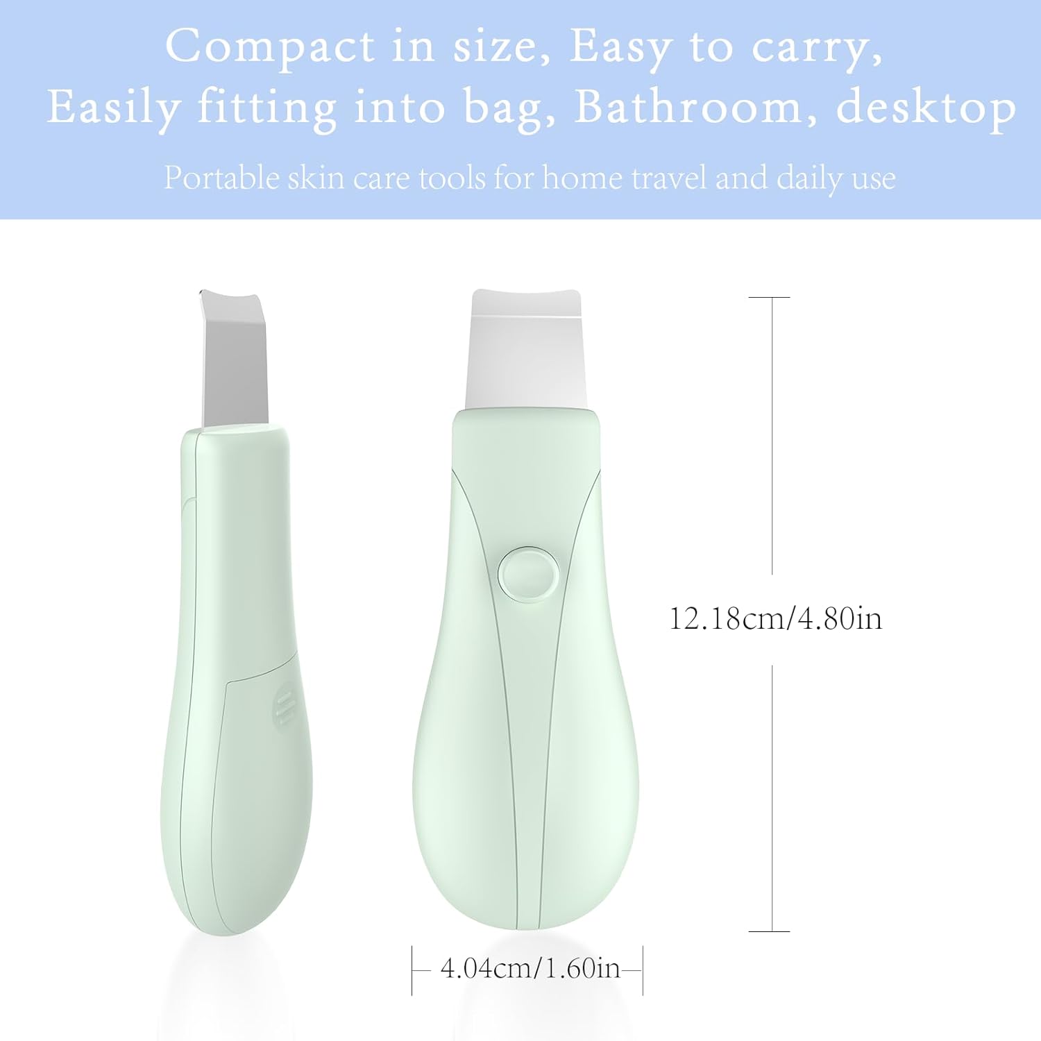 EsencialLuz – Cepillo Limpiador Facial con Espátula de Silicona