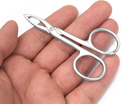 EsencialLuz – Pinza de Precisión con Tijera para Cejas y Vello Facial