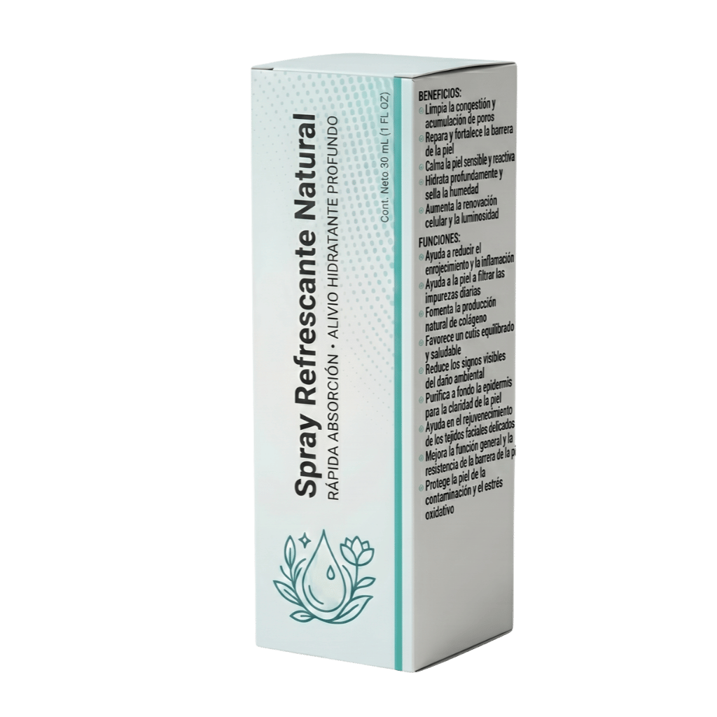 Natural spray refrescante