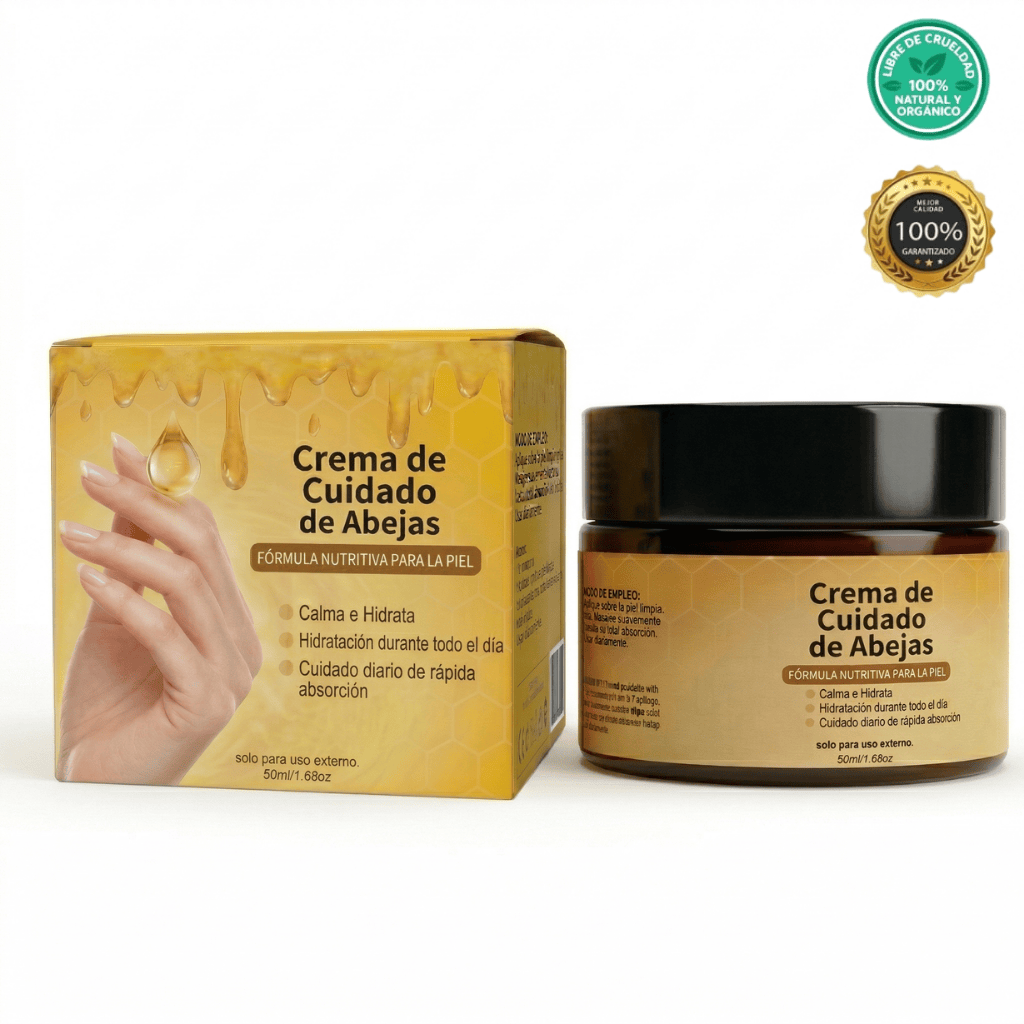 Crema de lujo para el cuidado de las abejas