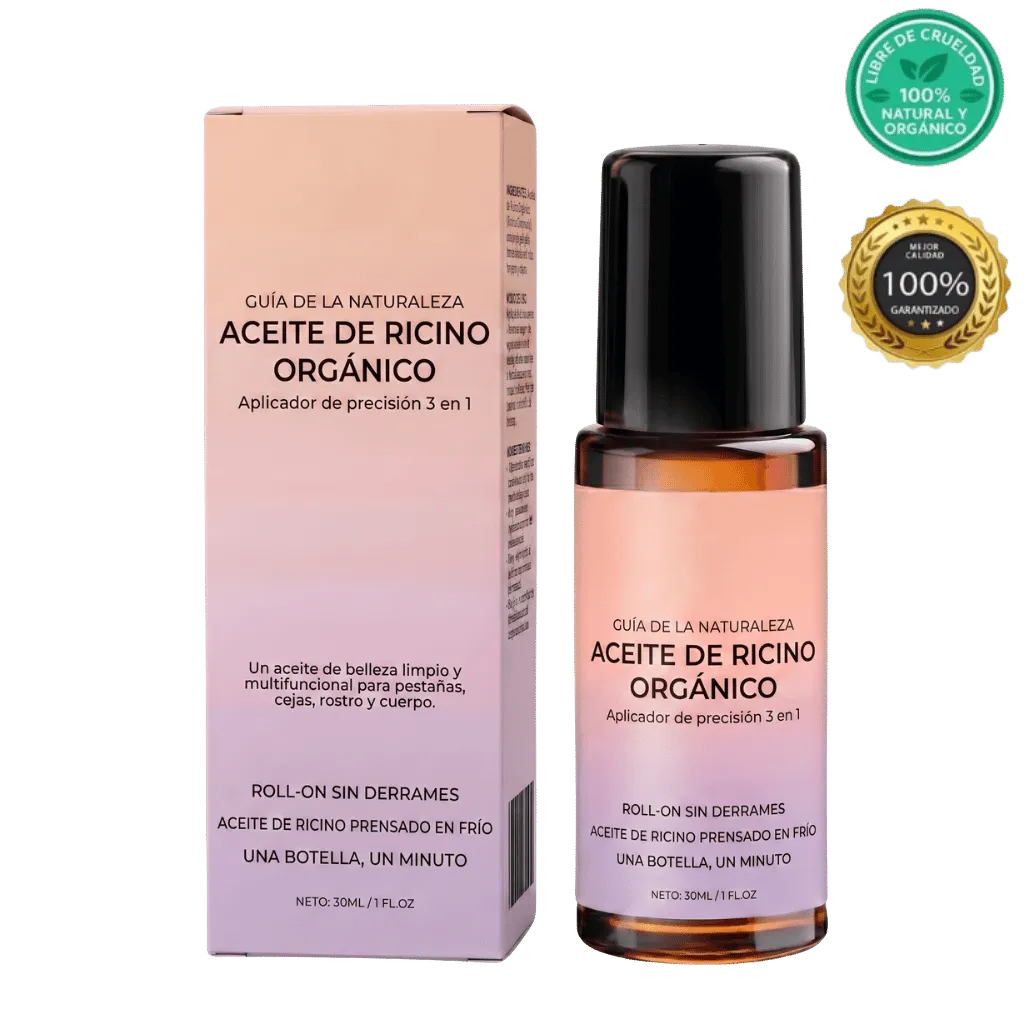 Aceite de Ricino Orgánico en Roll-On
