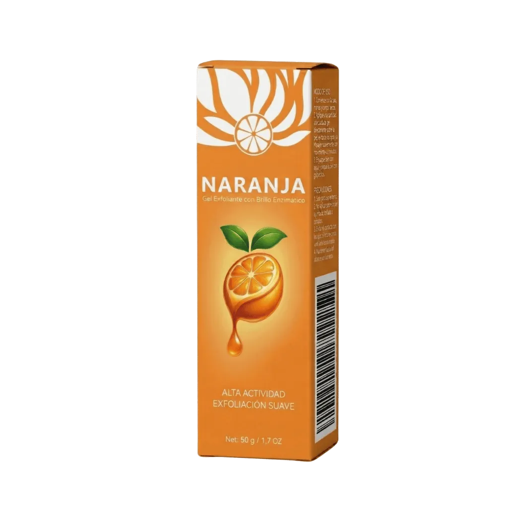 Gel enzimático de naranja premium