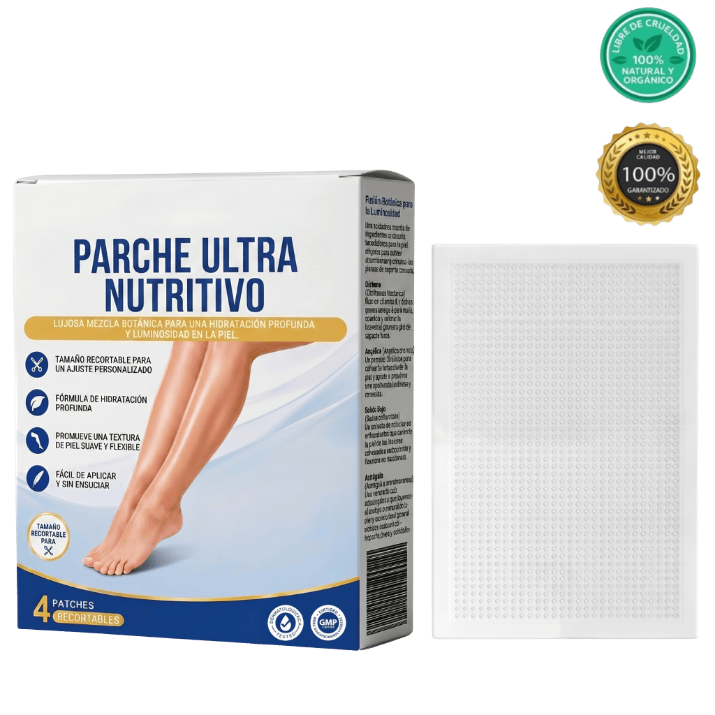 Parche Ultra Nutritivo, parches de belleza para la hidratación profunda y cuidado específico de la piel.