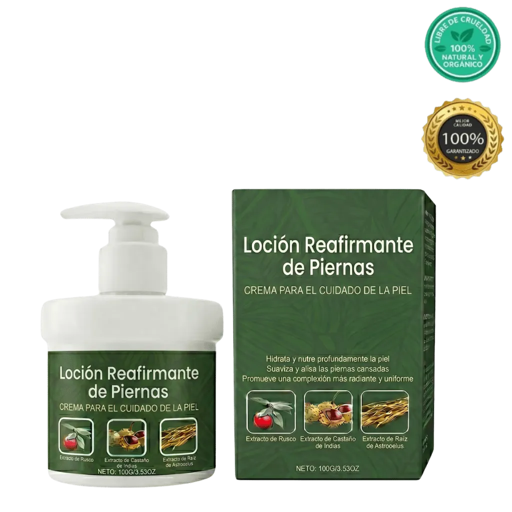 Loción Reafirmante de Piernas