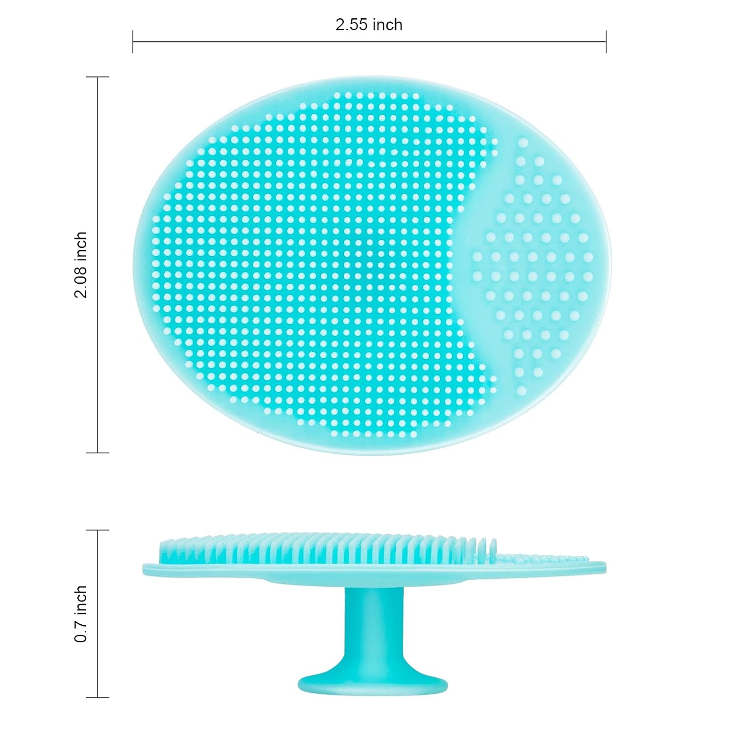 EsencialLuz – Cepillo Facial de Silicona para Limpieza y Exfoliación