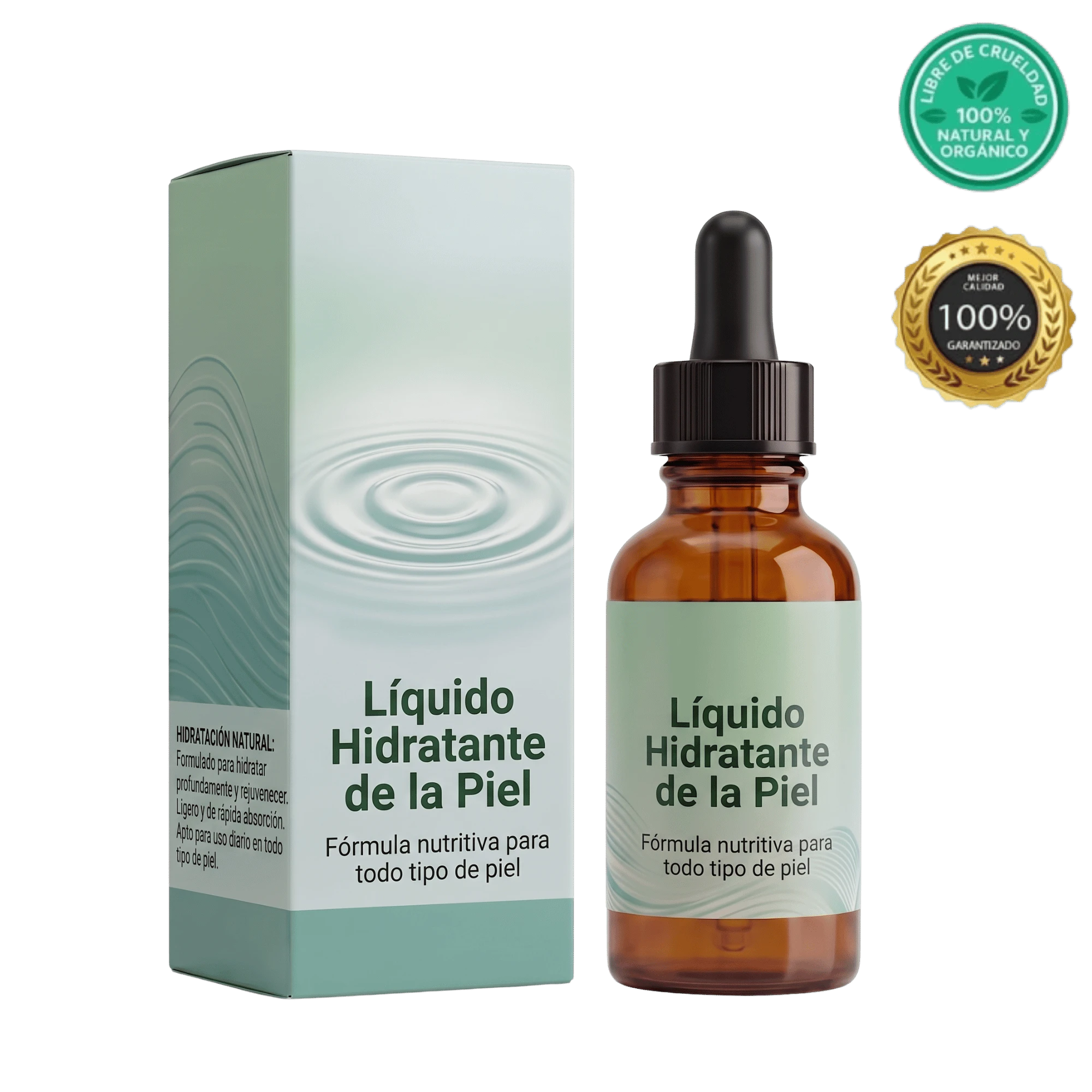 Líquido Hidratante de Lujo para la Piel
