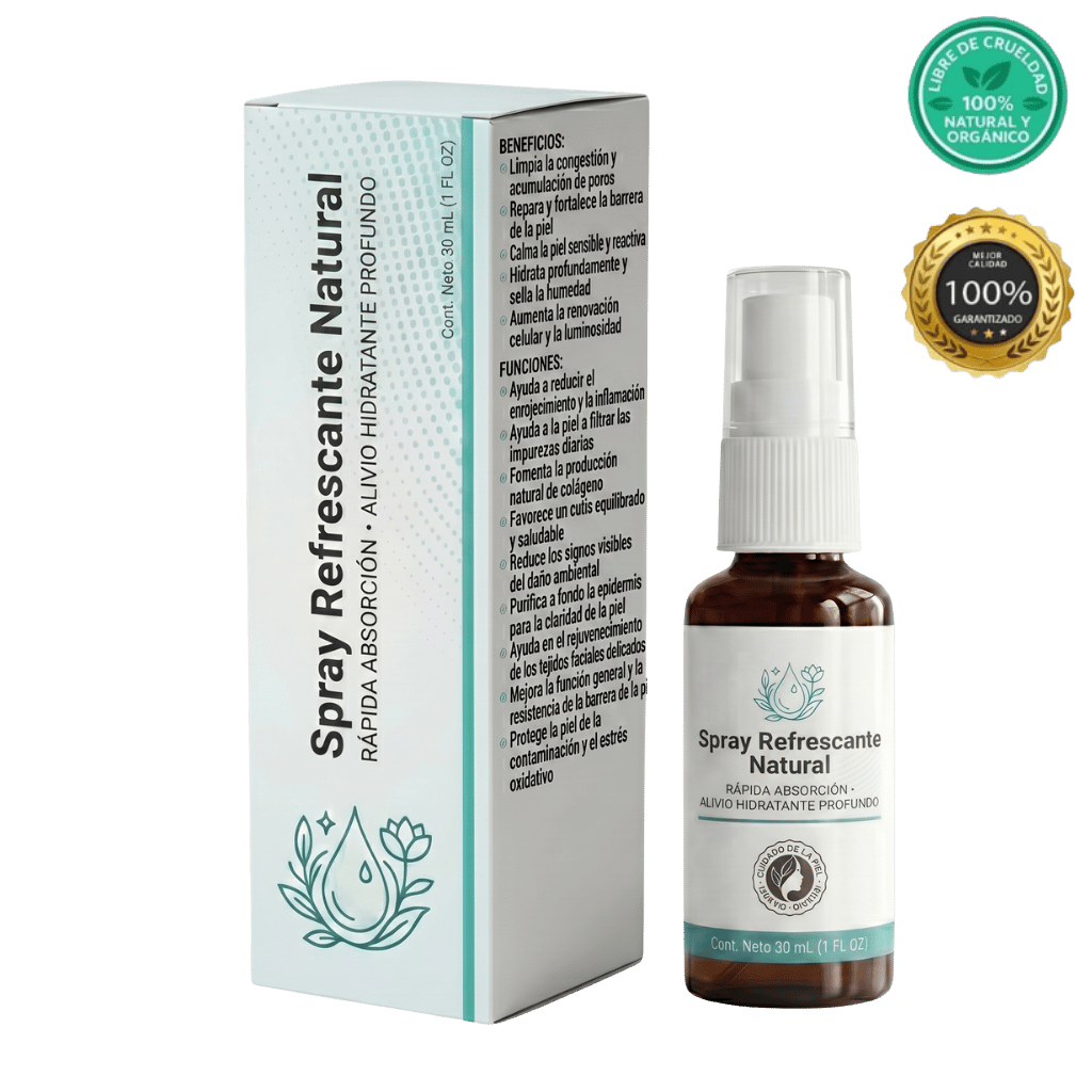 Natural spray refrescante