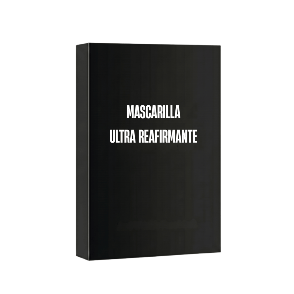 Caja de la Mascarilla ultra reafirmante para el cuidado de la piel.
