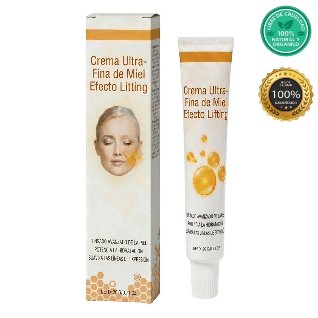 Crema reafirmante de miel súper fina