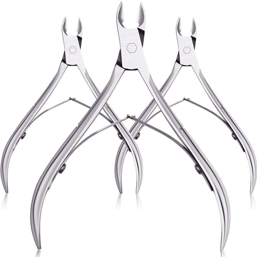EsencialLuz – Alicate para Cutículas de Acero Inoxidable, herramienta de manicura profesional de acero inoxidable.