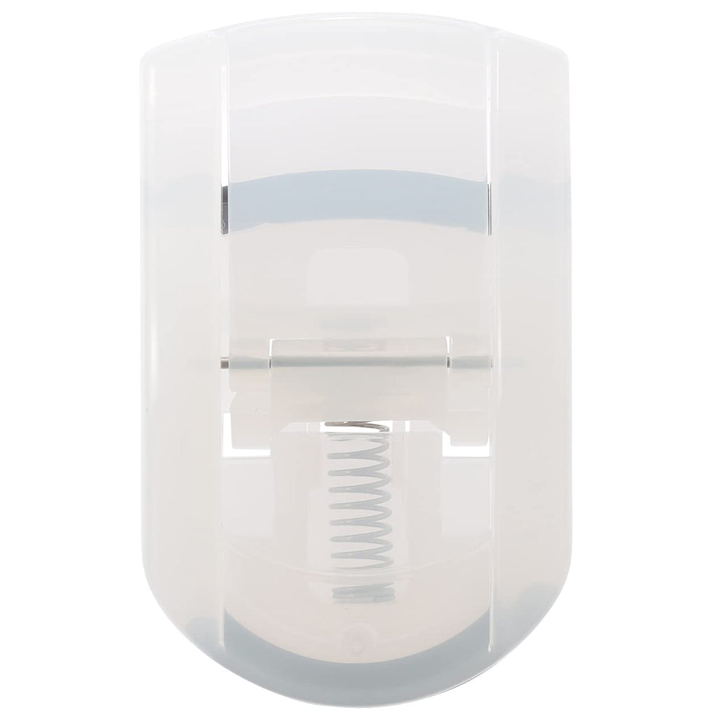 EsencialLuz – Rizador de Pestañas Portátil en color transparente, ideal para un rizado natural y duradero en segundos.