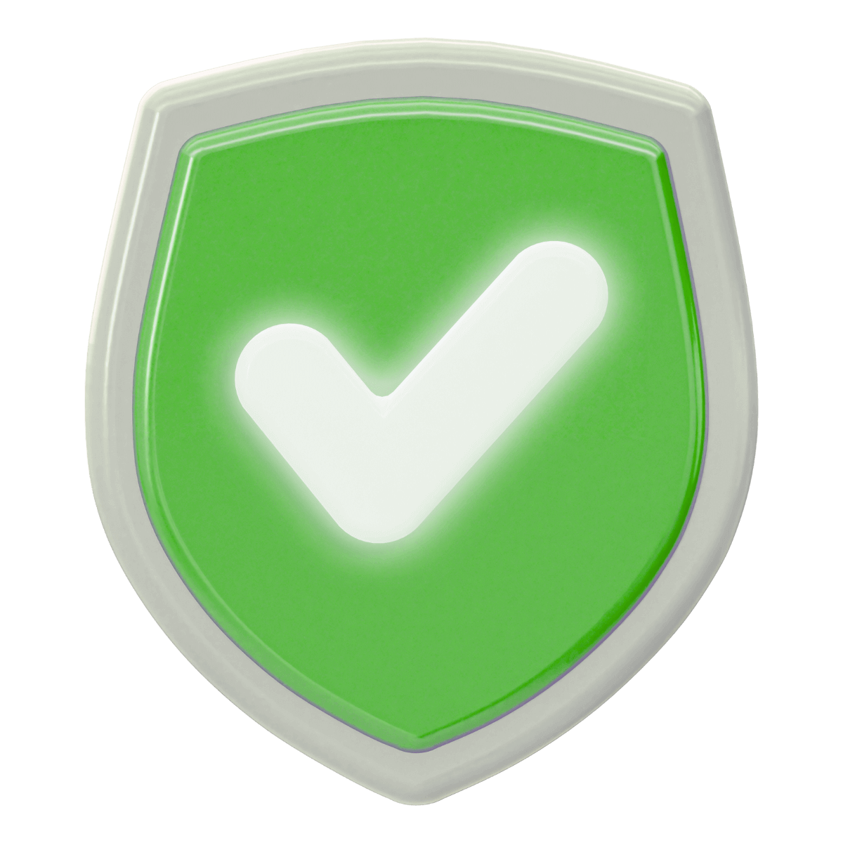 Icono de verificación en un escudo verde, simbolizando confianza y seguridad en el empaque discreto.